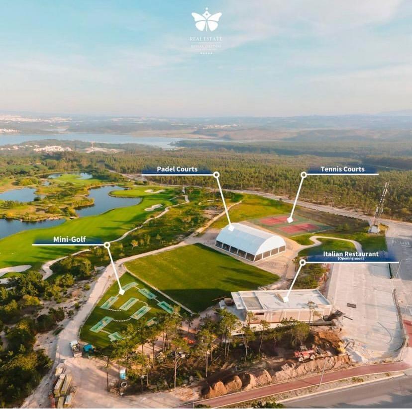 Royal Obidos Scenic Resort Praia del Rei Exterior foto Aerial view of the facilities